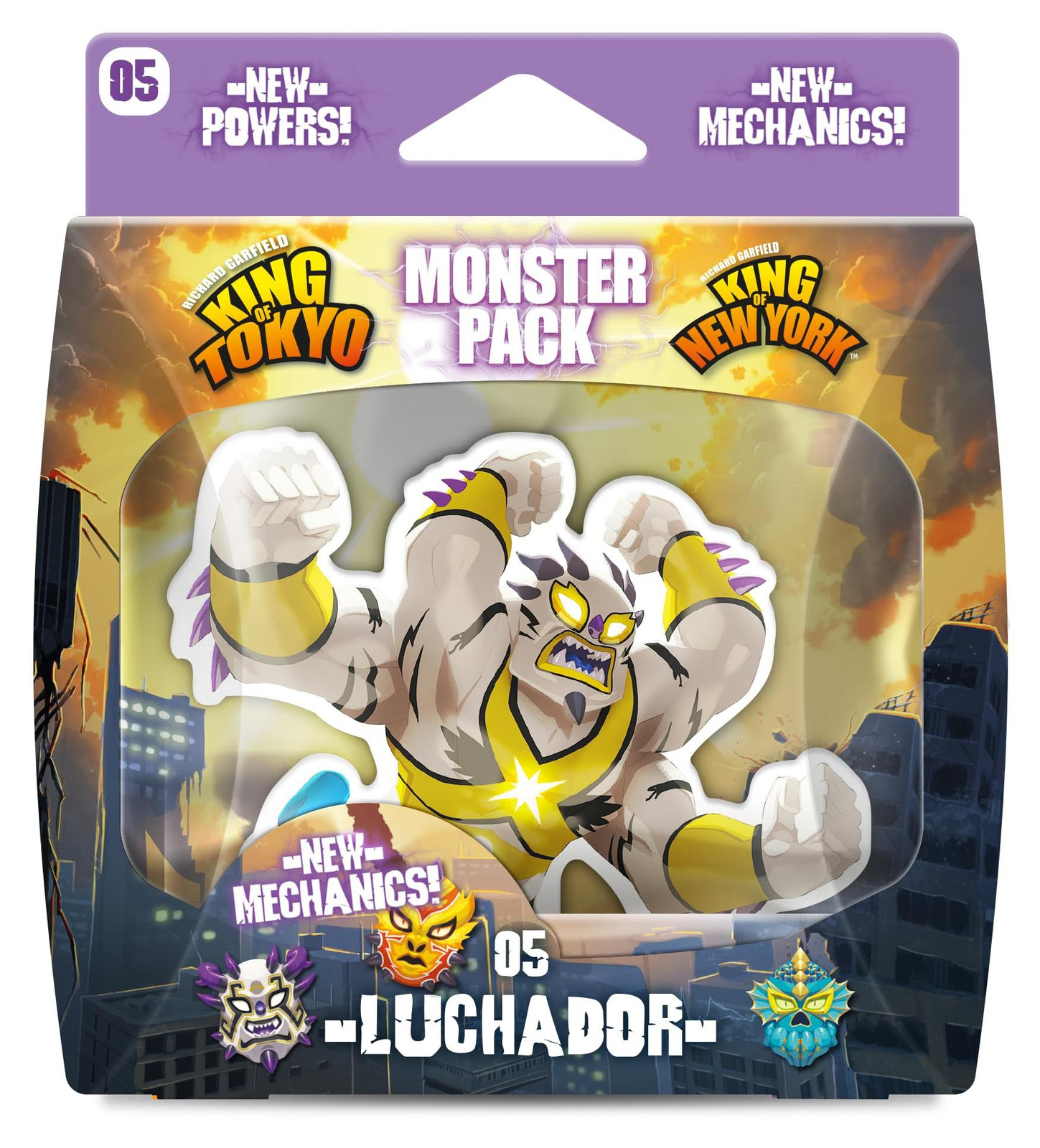 King of Tokyo Monster Pack: Luchador (Engels) van Iello