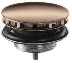 Hansgrohe Ablaufgarnitur 51301300 nicht verschließbar, für Waschbecken, polished red gold