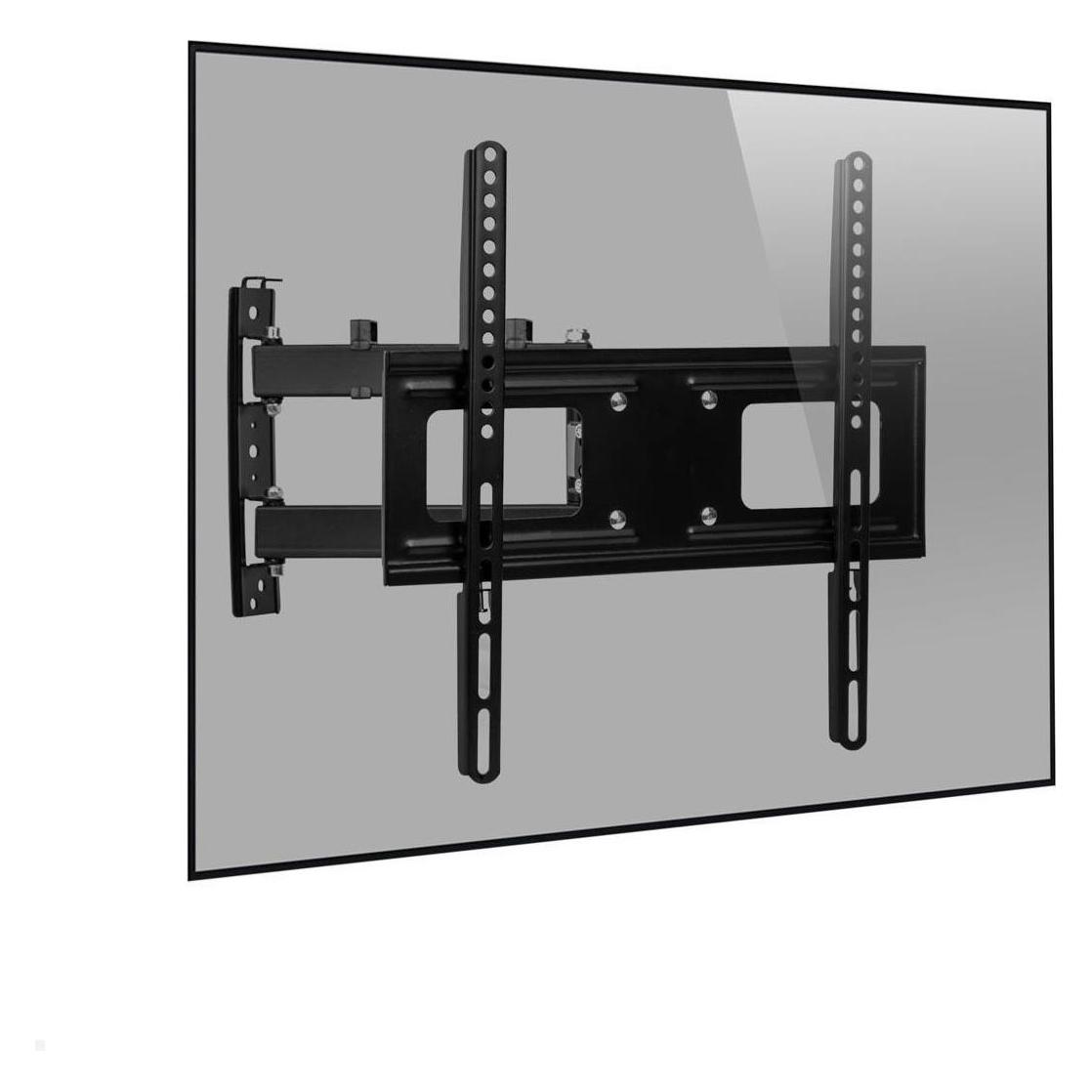 MonLines MWH003B schwenkbare TV Wandhalterung bis 55 Zoll (Wand, 50 kg) (MWH003B)
