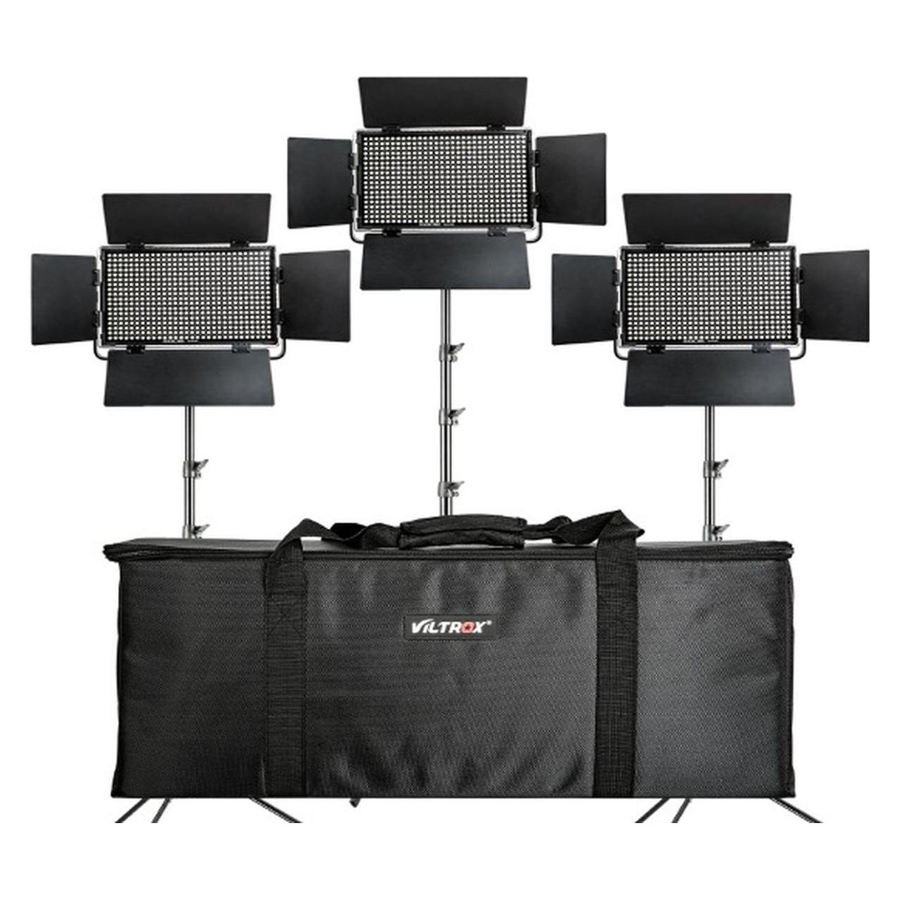 Viltrox VL D60T LED Light Triple Kit (Studioleuchte) (D192911)