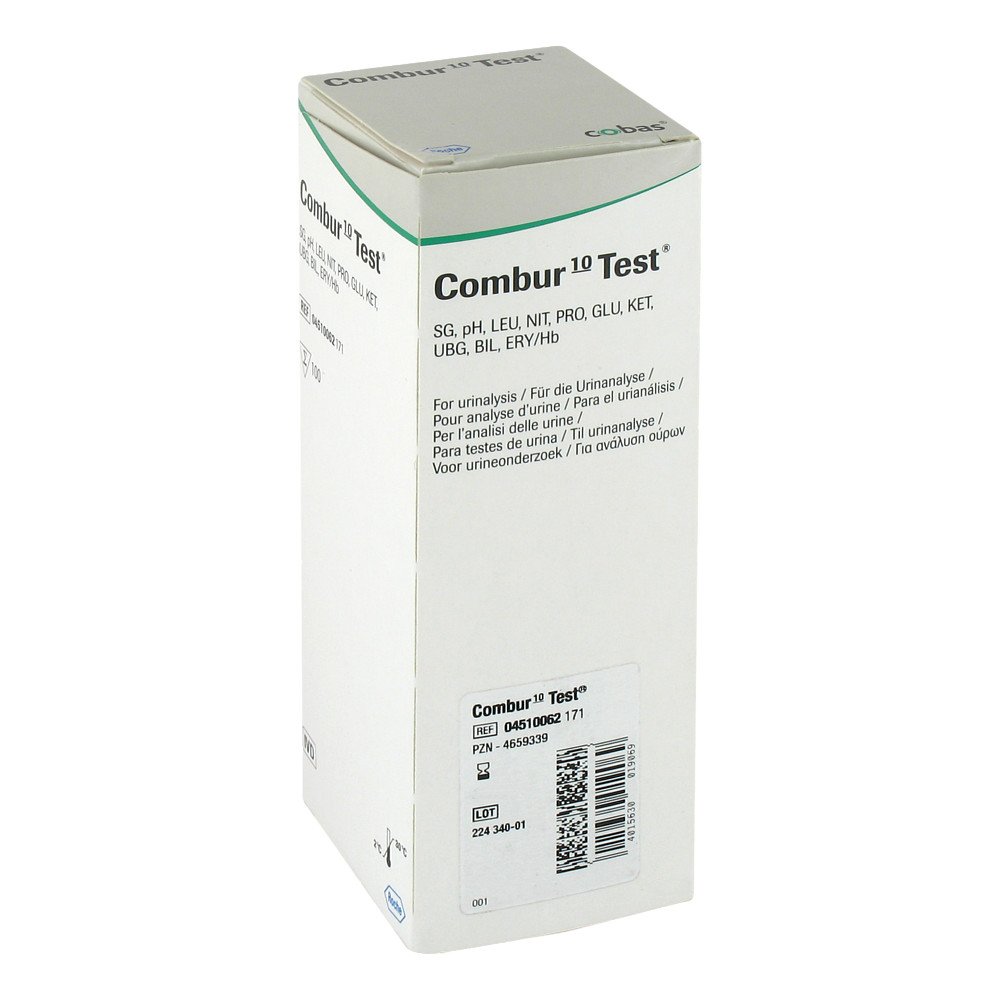 Roche Diagnostics Deutschland GmbH Combur 10 Test Teststreifen 04659339