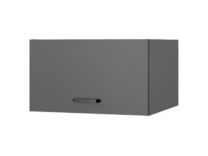 Meuble haut pour armoire haute 60cm Gris/Anthracite