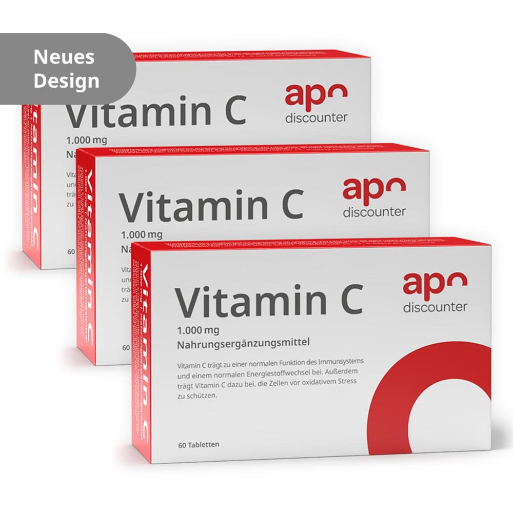 apo.com Group GmbH Vitamin C Tabletten 1000 mg von apodiscounter 08101847