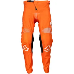 Acerbis Linear Lugo, Textilhose - Orange/Weiß - 36
