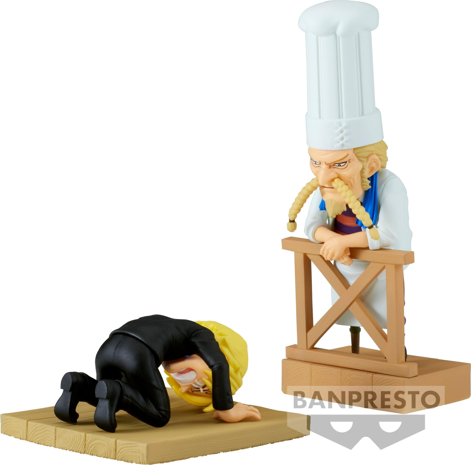 Banpresto One Piece WCF Log Stories Sanji & Zeff figuur