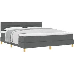 vidaXL, Boxspringbett, Qutenetta (Linien-Design) (180 x 200 cm)