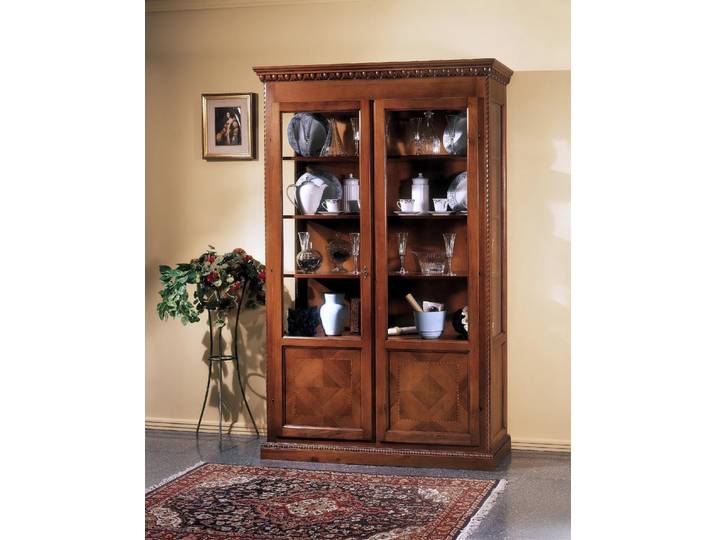 Xlmoebel Vitrine Italienisches Möbelstück aus Holz mit elegantem Design (1-St., Buffet) Hergestellt in Europa