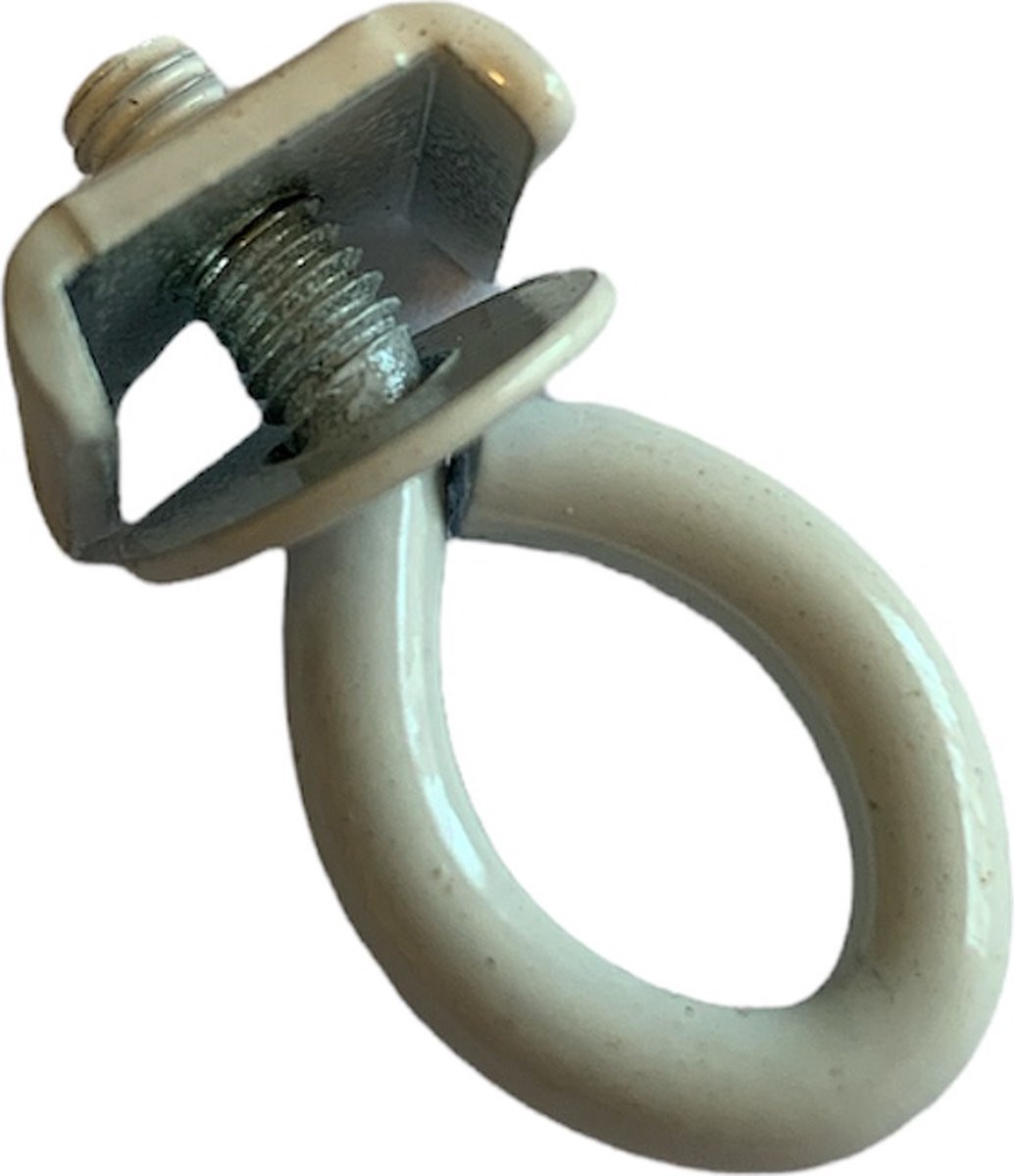 Anchor U-de-luxe eindstop wit - 6 stuks