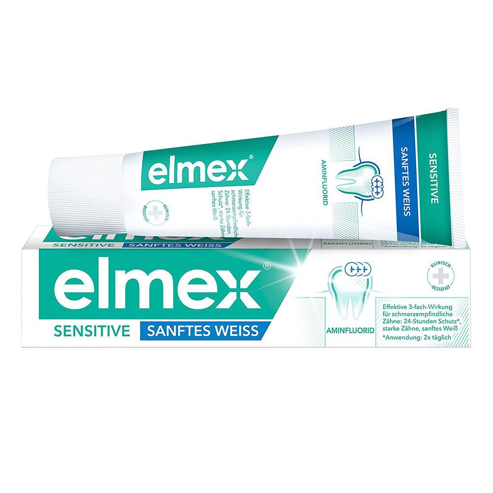 Elmex Sensitive sanftes Weiß Zahnpasta 75 ml