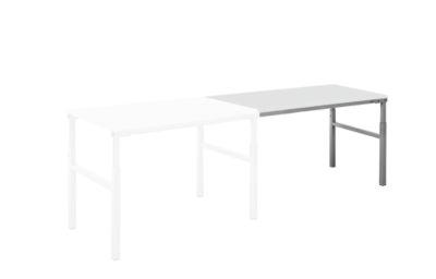 ESD-Anbautisch TP 715L, für Grundtisch TP 700 x 1500 mm