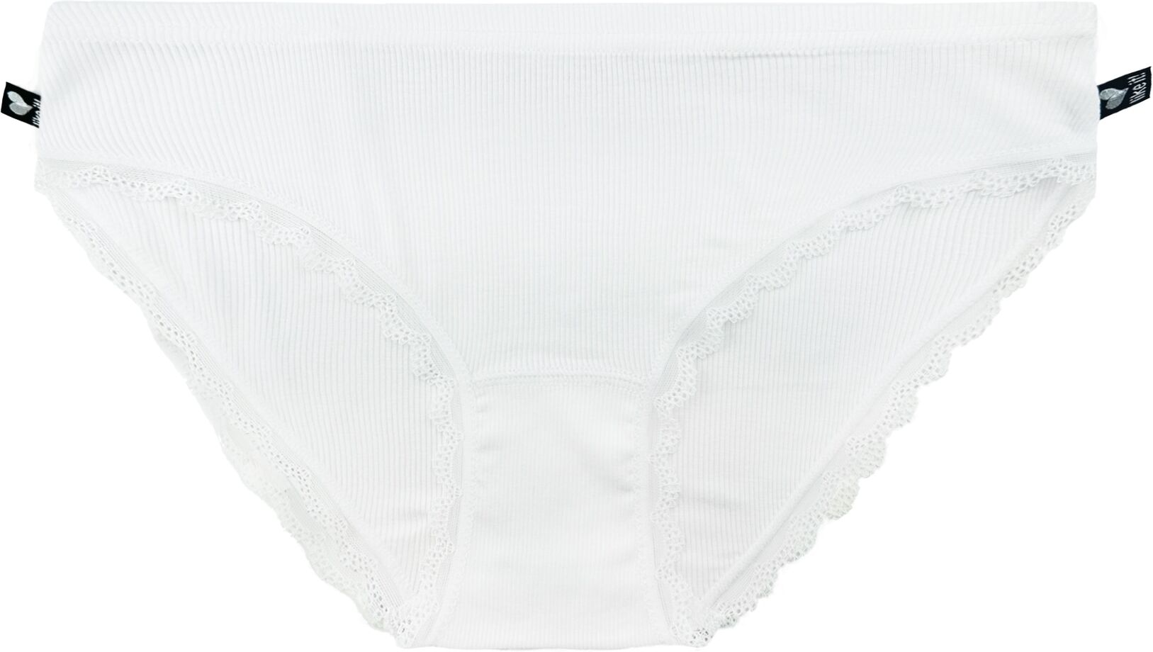 Like It! Minislip LIKE IT Gr. S, weiss (weiß), Unterhosen, Damen, S, Feinripp, Obermaterial: 95% Modal, 5% Elasthan, Minislip weiß S