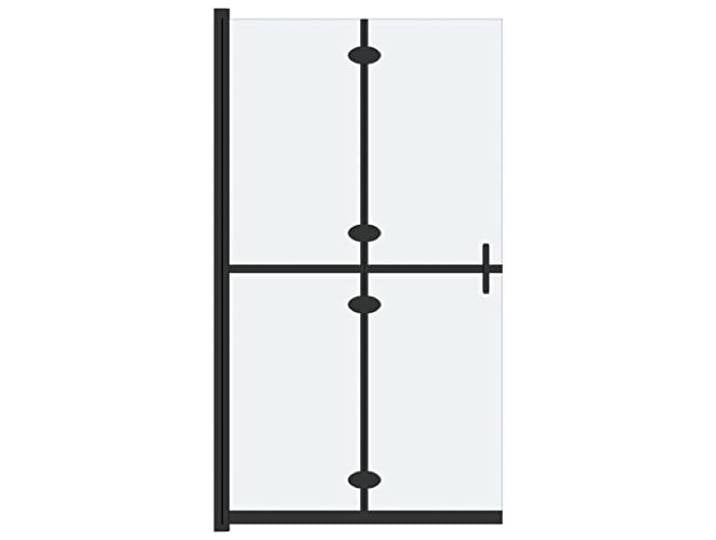 vidaXL Paroi de douche pliable Verre ESG dépoli 120x190 cm