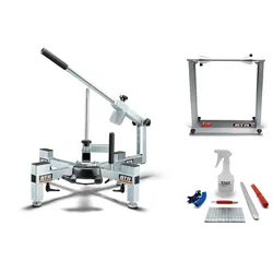 BTR Reifenmontiergerät EVO2® mit Wuchtbock und Starterpaket Silber BTR Wuchtbock Flüssigkeit