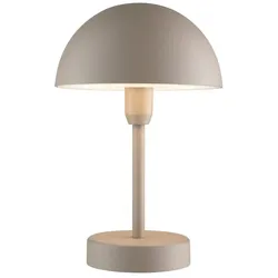 Nordlux LED-Akku Tischleuchte ELLEN TO-GO, IP44 IK02, 2.8W 3000K 300lm, 3-stufige MoodmakerTM Dimmung, mit IP-Ladestation, beige NORD-2418015009