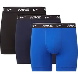 3er Pack NIKE Boxershorts Briefs Herren 9J1 - obsidian/game royal/black XL