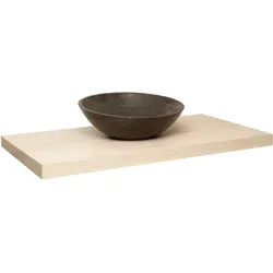 Naturel Dolce Waschtischplatte 80x50 cm Akazie DO8050AK