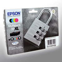 4 Epson Tinten C13T359640 Multipack KCMY 35XL