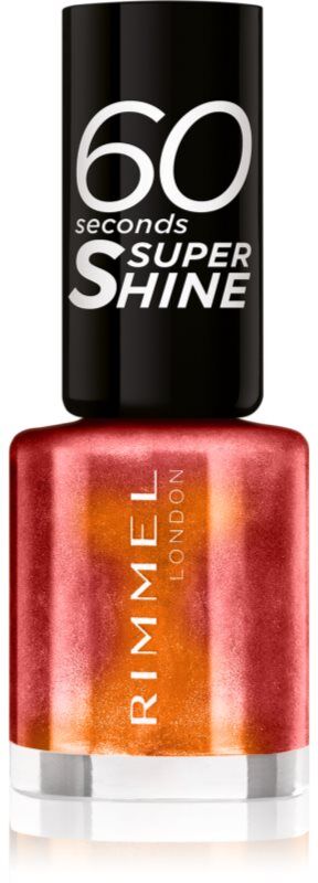 Rimmel 60 Seconds Super Shine nail polish shade 834 Fab! 8 ml