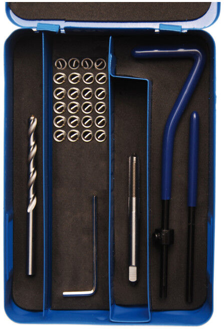Kit de réparation de filets M5 x 0,8 29 pièces Kraftmann ; BGS technic (1952)
