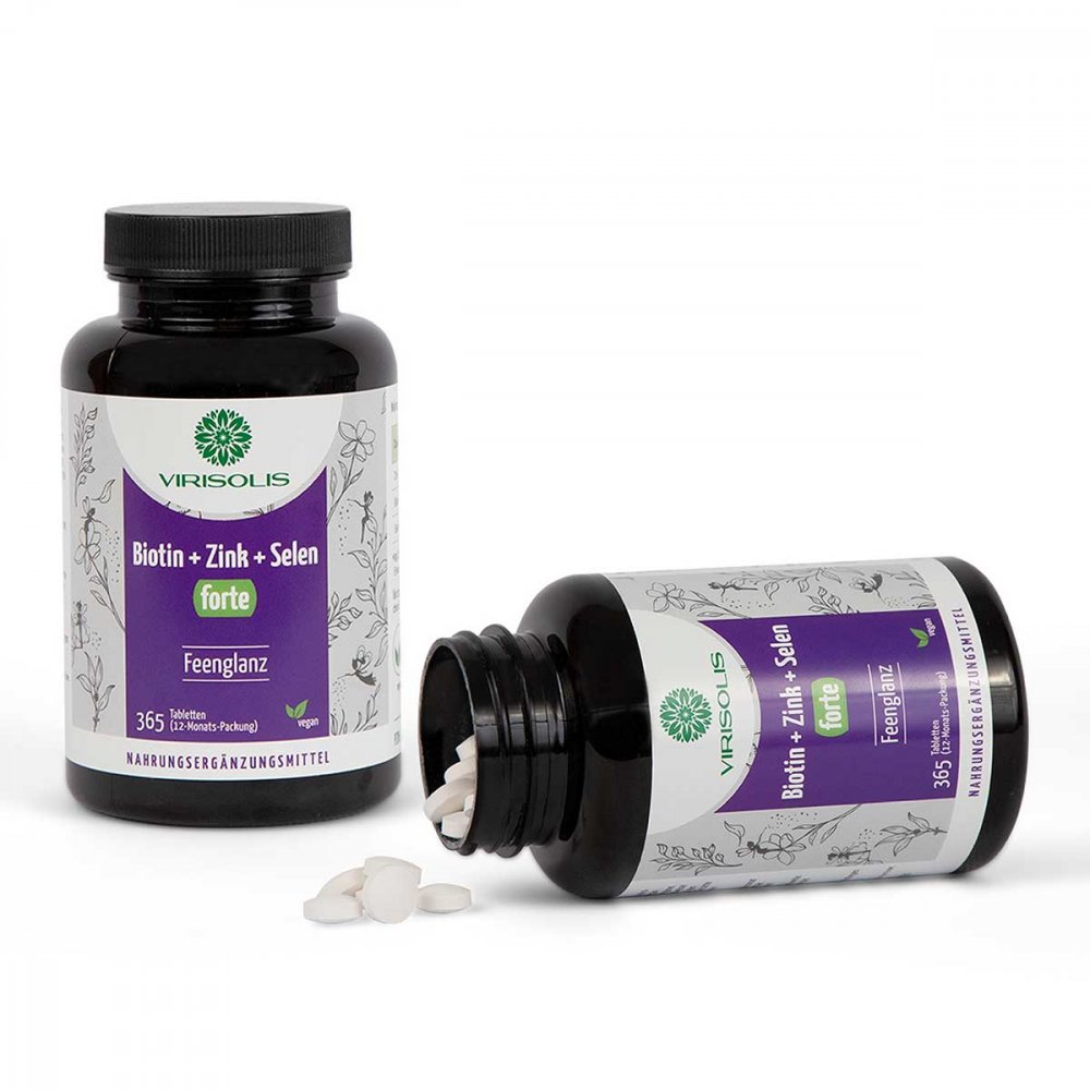 better foods GmbH Virisolis Biotin-Zink-Selen Forte 12-mon.vegan Tab 17541496