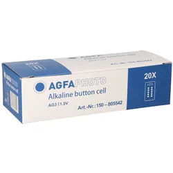 AGFAPHOTO LR41 V3GA 1,5V 200 Stück 20x 10er Blister