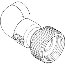 Dornbracht Rohrbogen 90Grad 0418401180090