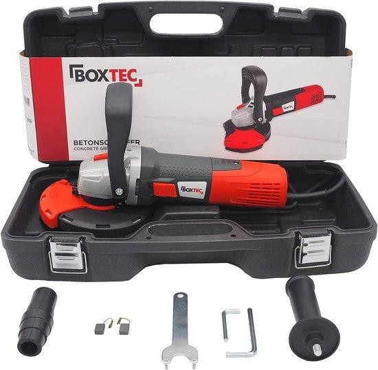 Betonschuurmachine 125 mm met toerentalregeling en afzuigkap - 1400 W starterset