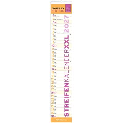 GROSSDRUCK Streifenplaner XXL 2027