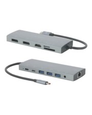 Mobilis Energia Dock USB-C 12-in-1 Docking Station 100W Max (020028)