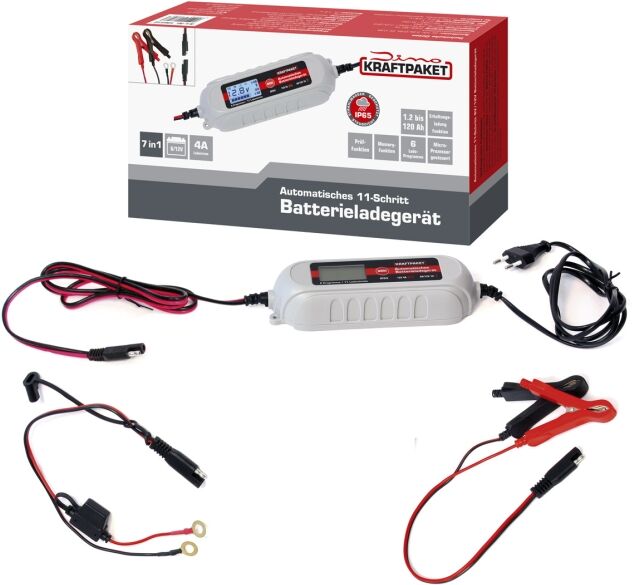 Dino Batterieladegerät Vollautomatisches 4 Ampere 136312