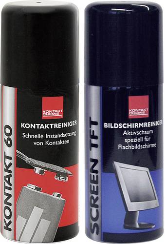 Kontakt Chemie KONTAKT 60 70004-AB + 80715-AI Kontaktreiniger inkl. TFT-Reiniger 100ml 1 Set