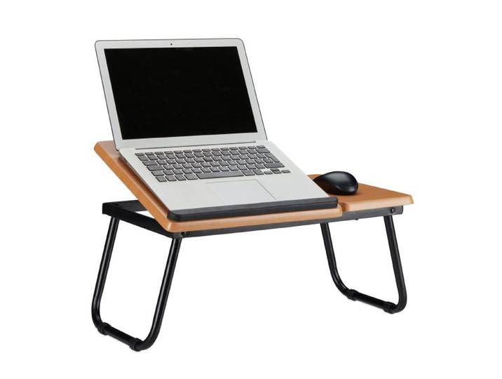 Relaxdays Laptopstandaard met verstelbare werkblad