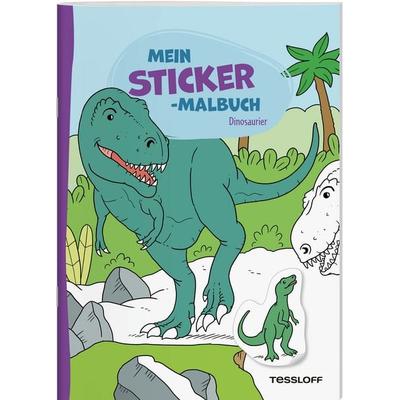 Mein Sticker-Malbuch. Dinosaurier, Geheftet von Stefan Lohr, Tessloff Verlag Ragnar Tessloff GmbH & Co. KG, 978-3-7886-4799-5