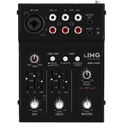 Img Stage Line Mmx-11usb (Clubmixer), Mischpult, Schwarz