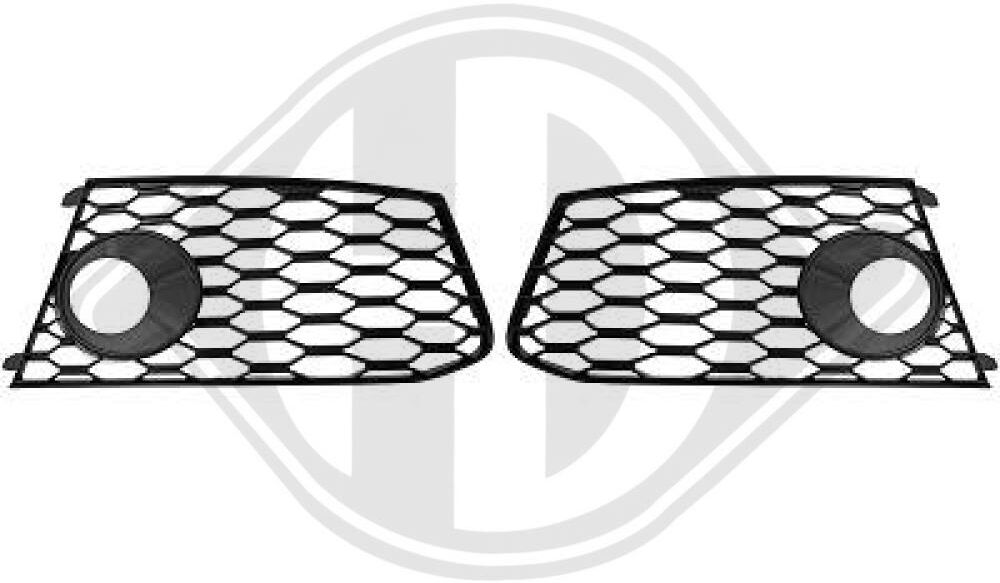 Diederichs Lüftungsgitter, Stoßfänger Zub00354 Vorne