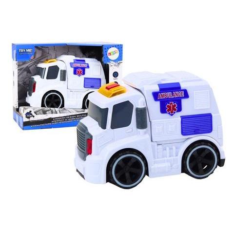 Lean Toys Krankenwagen mit Licht und Ton (49672073)