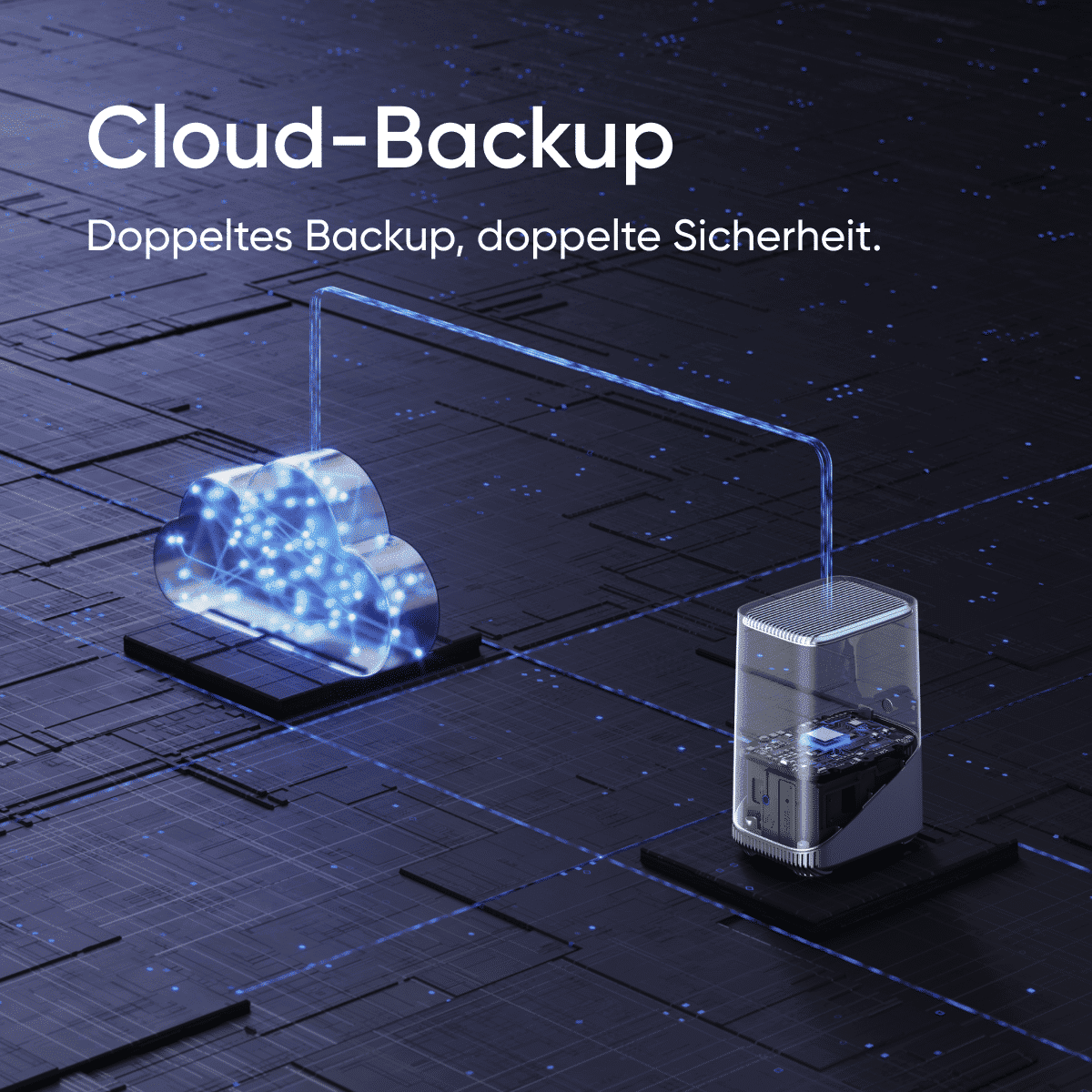 eufy Security Cloud‑Backup‑Service Basic Monatlich (2 Geräte) (2 Geräte)