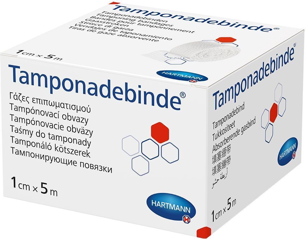 Tamponadebinde 1 cmx5 m steril Hartmann St Binden