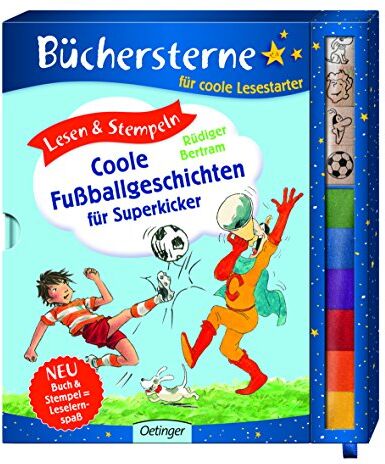 Rüdiger Bertram - Lesen & Stempeln. Coole Fußballgeschichten für Superkicker - Preis vom 10.10.2026 11:48:34 h