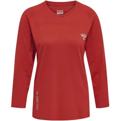 hummel, Damen, Sportshirt, Gg12 Training Tee L/S Woman (XS), Rot, Orange