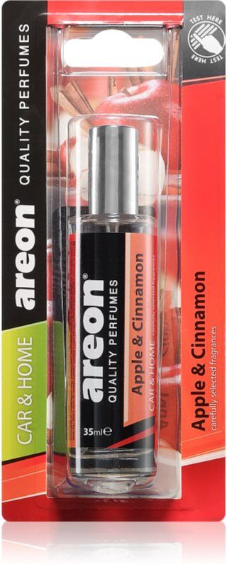 Areon Perfume Apple & Cinnamon désodorisant voiture avec vaporisateur 35 ml