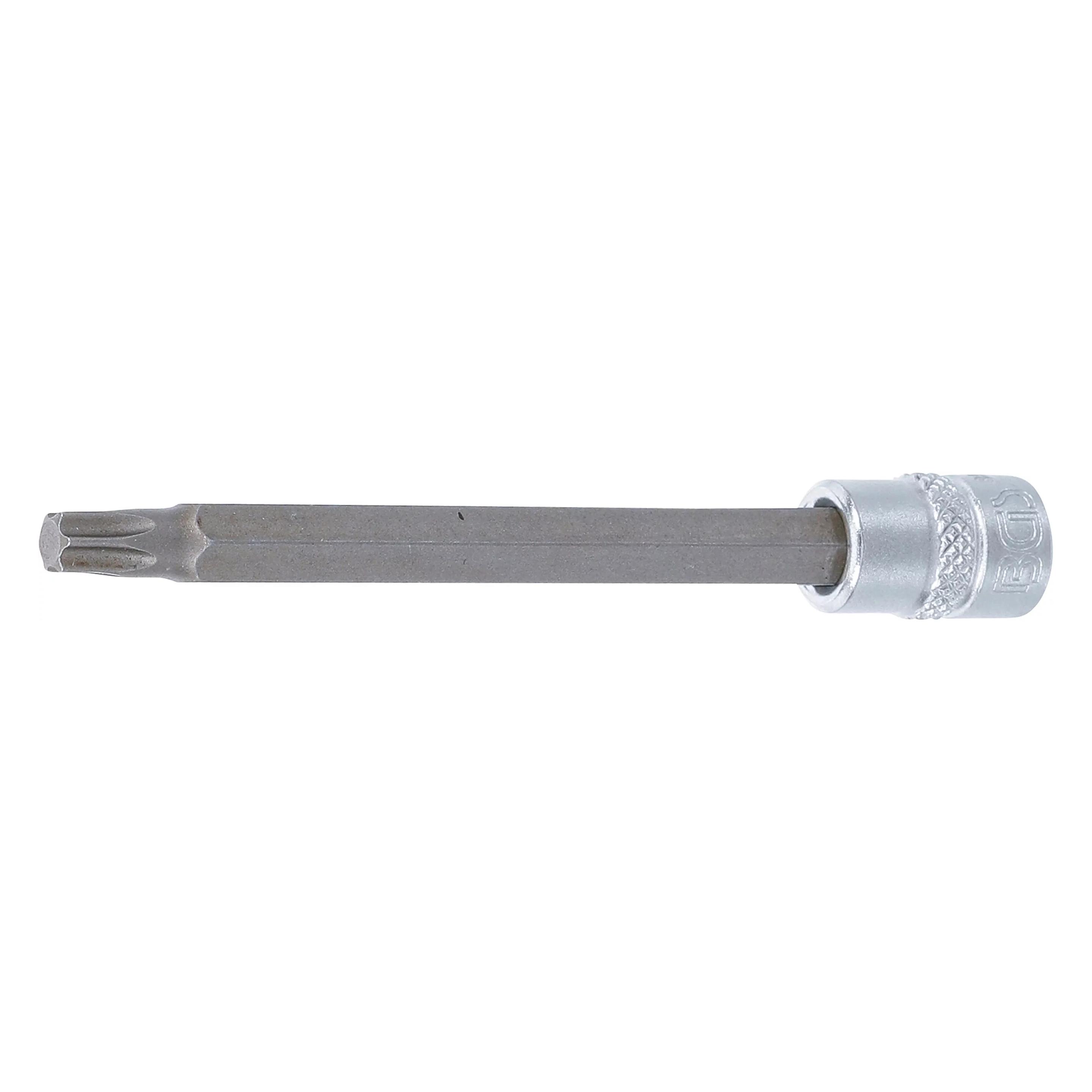 BGS Bit-Einsatz Antrieb Innenvierkant 6,3 mm (1/4") T-Profil (für Torx) T30 (8147-T30)