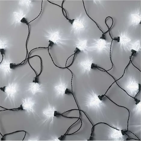 EMOS LED Weihnachtslichterkette - Tannenzapfen - 9,8 m - für Innen und Außen - kaltweiß - Programme