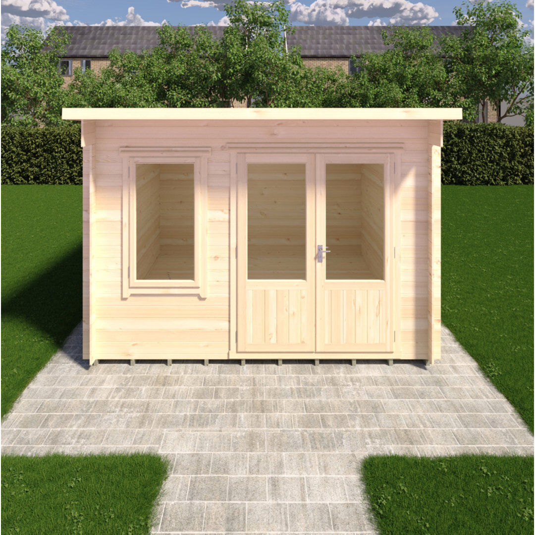 Shire GB Edgefield Log Cabin 11 ft x 10 ft