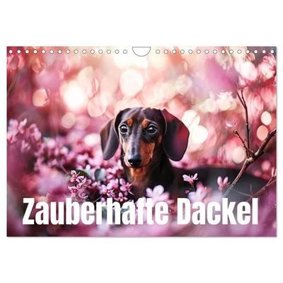 Zauberhafte Dackel (Wandkalender 2027 DIN A4 quer), CALVENDO Monatskalender