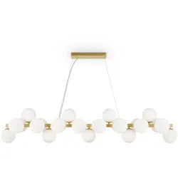 Pendelleuchte Dallas Messingfarben max. 28 Watt