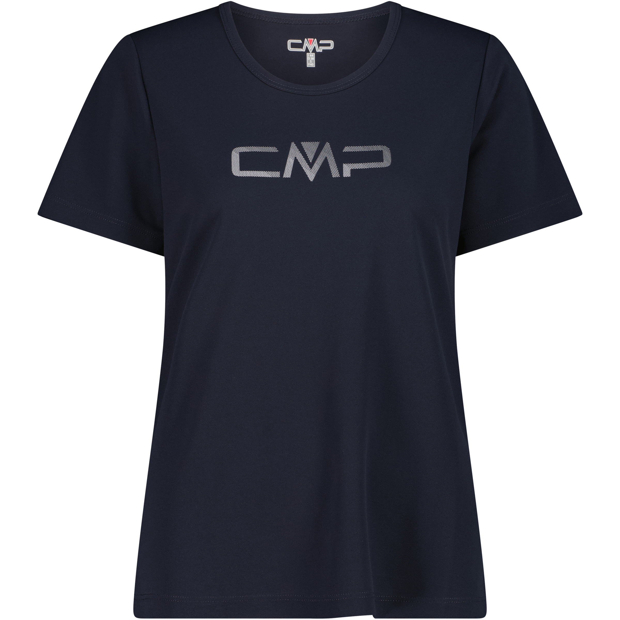 CMP Funktions Print Damen T-Shirts schwarz Größe XXL Trekking Geruchsneutralisierend