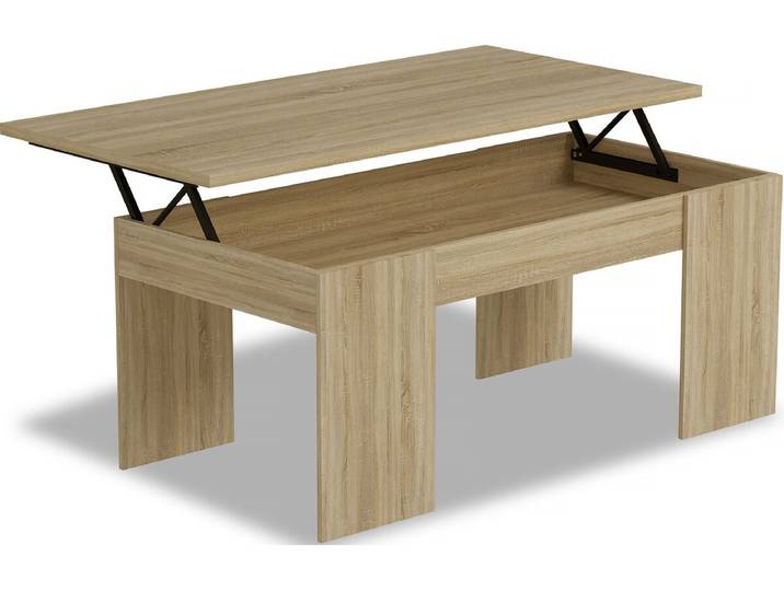 Table basse Diana - 102 x 50 x 43 cm - Chêne