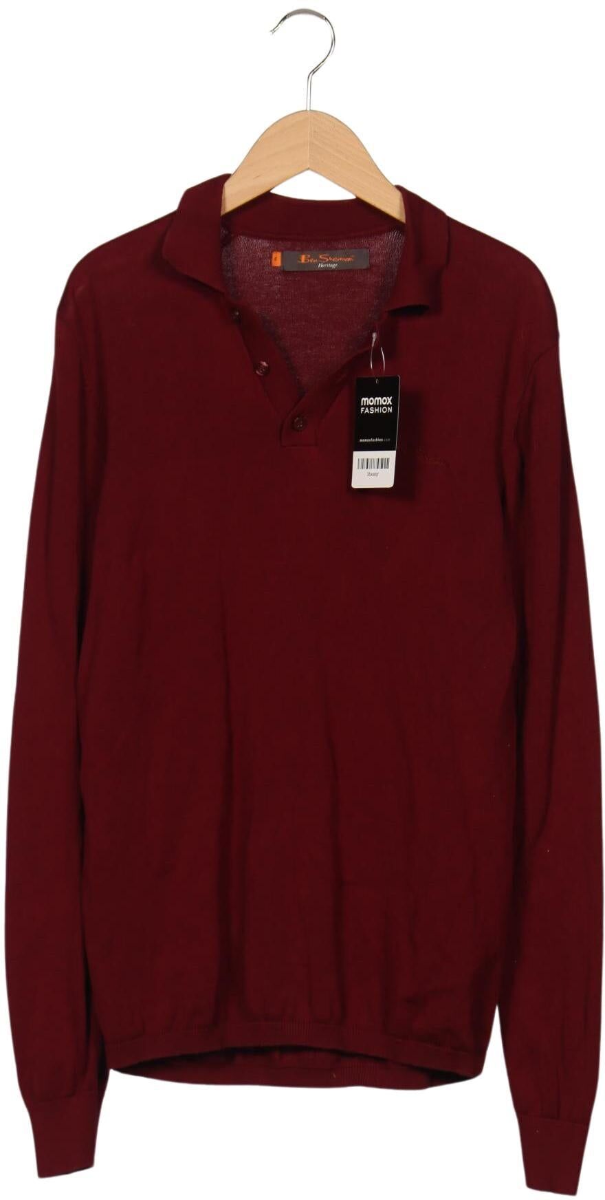 Ben Sherman Herren Pullover, Bordeaux, Gr. S, kein / Etikett - Second Hand