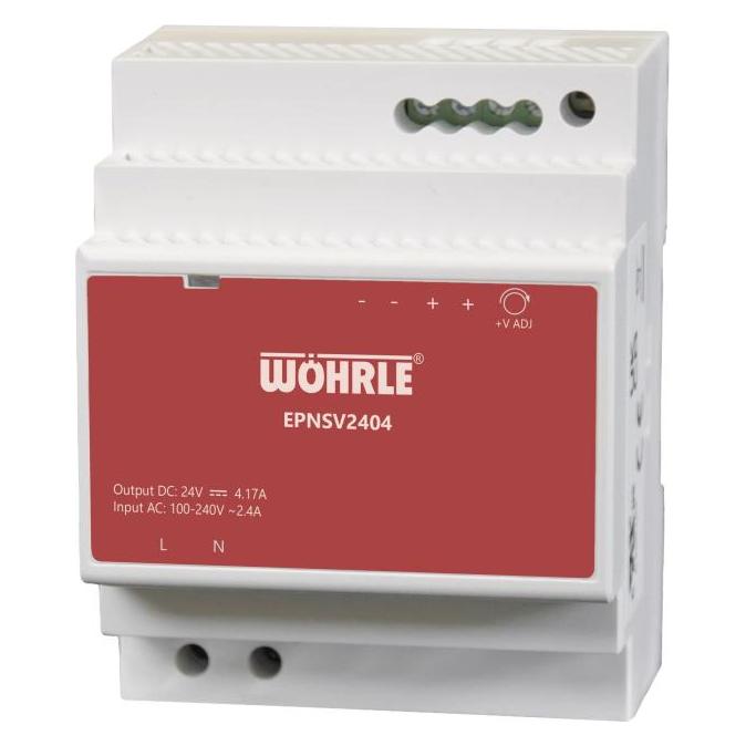 Wöhrle Power Systems GmbH Netzgerät 1ph. E90-264V EPNSV2404 AC A:24VDC 4,2A Verteilereinbau (41.000000000016)